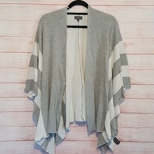 The Limited Striped Cape/Cardigan